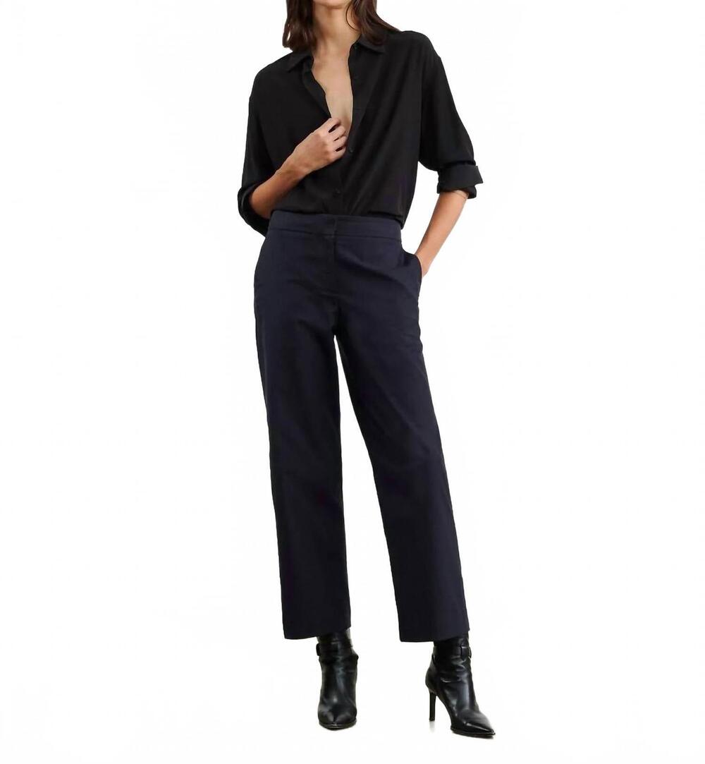 NEW NILI LOTAN nohan pants in navy